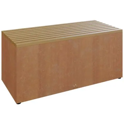 Populärt val OFYR Garden Bench Corten Trädgårdsbänk